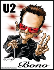 Bono-Caricature