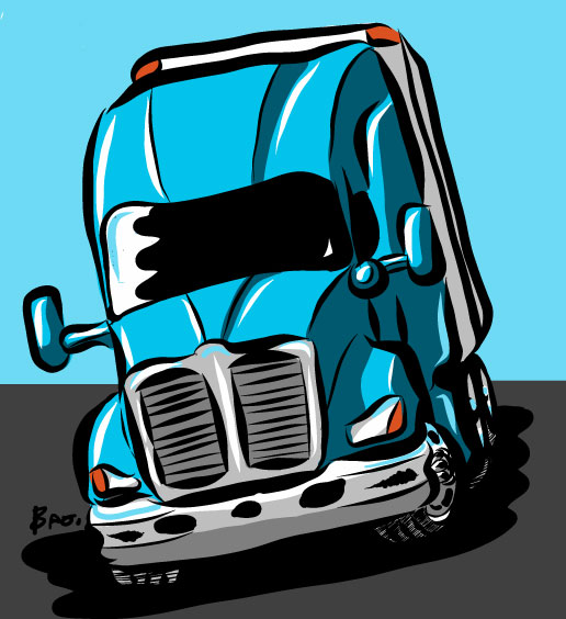 Trucking-Illlustration