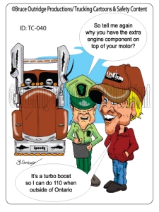Trucking Cartoons by Bruce Outridge Productions