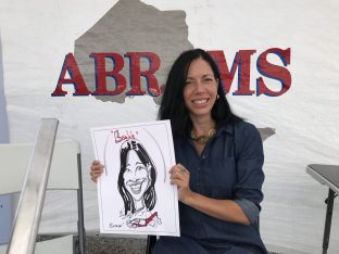 Abrams Towing Caricatures