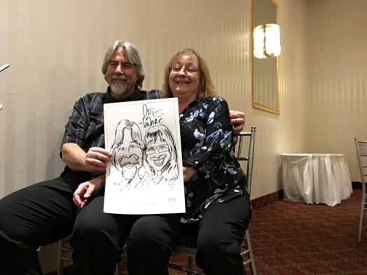 Rosedale Christmas Caricatures 2018