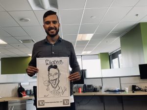 TD Employee Appreciation Week Caricatures