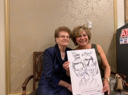 Jenny and Anthony's Wedding Caricatures