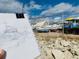 Boat Sketching with Bruce Outridge