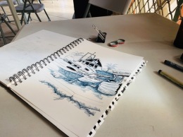 Boat Sketching with Bruce Outridge